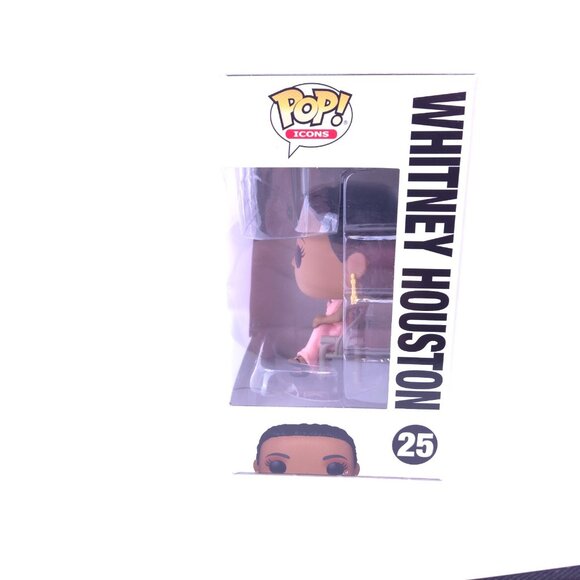 Funko POP! Whitney Houston 25 Icons Vinyl Figure New Sealed with Protector - Picture 9 of 11